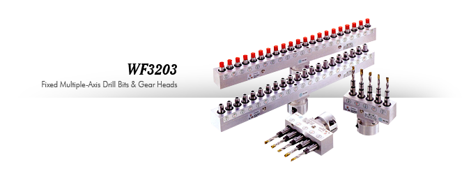 Fixed Multiple-Axis Drill Bits & Gear Heads